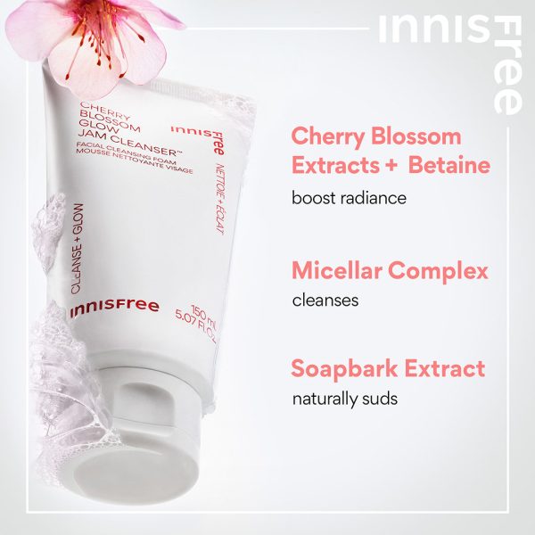 Cherry Blossom Glow Jam Cleanser Supply