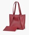 Envy Hold - Maroon shopping tote bag Fashion