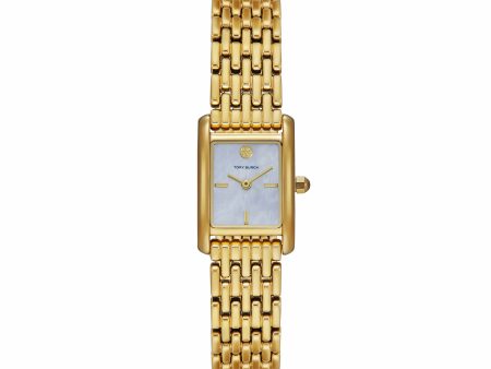 Tory Burch The Eleanor Gold Tone Analogue Watch TBW1082 Online Sale