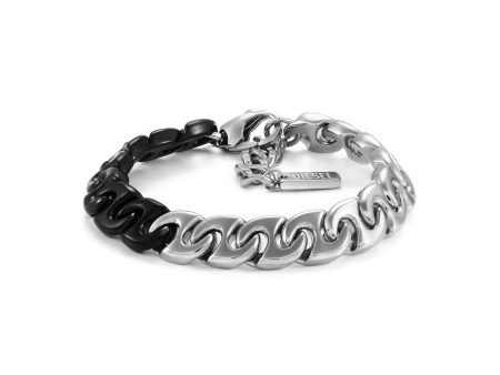 Diesel Chain Bracelet Two Tone Bracelet DX1529931 Hot on Sale