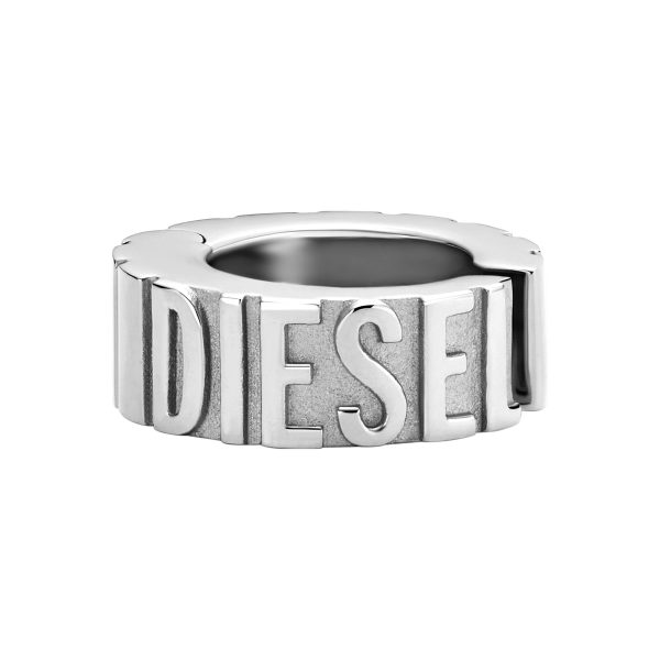 Diesel Font Silver Tone Earring DX1555040 For Cheap