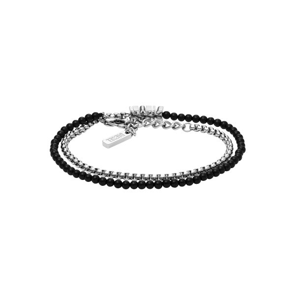 Diesel Font Silver Tone Bracelet DX1542040 Fashion