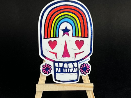 Sweet Sugar Skull - sticker Online Sale