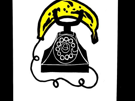 Banana Phone Vintage - Screen Print Online