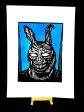 Frank from Donnie Darko - Screen Print on Sale