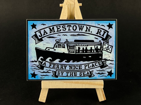 A Ferry Nice Place - sticker Online Sale