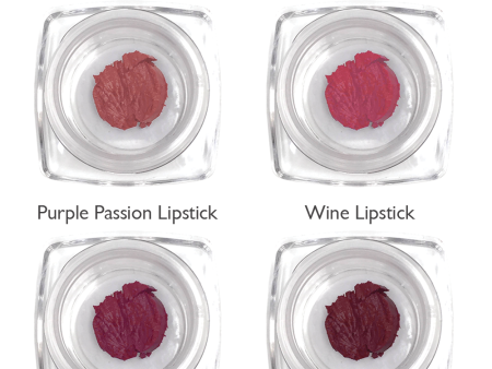 Lipstick Sample Kit: Purple Tones Supply