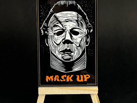 Michael Myers (Mask Up) - sticker Online now