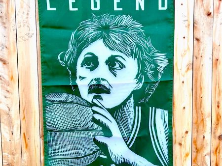 Larry  LEGEND  Bird - Boston Celtics 2x3 Feet Flag - Indoor Outdoor w  grommets For Discount