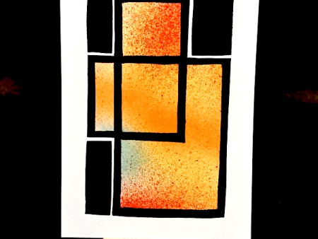 Abstract Stained Glass Window Online Sale