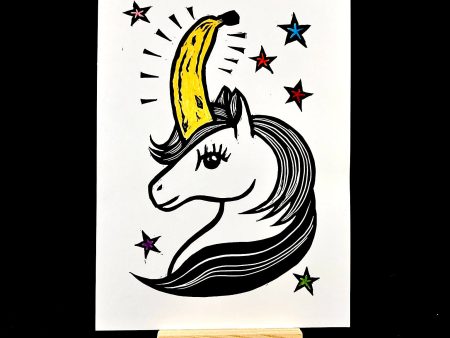 Bananicorn (with rainbow stars) Online