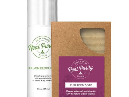 Roll-On Deodorant & Pure Body Soap: A Moisturizing Mini-Collection on Sale