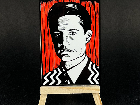 Agent Cooper - sticker For Sale