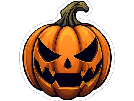 Jack O Lantern Vibes: Spooky Halloween Stickers for Horror Lovers For Cheap