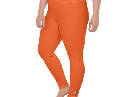 Active Comfort: Women s Plus Size Solid Yoga Pants - Flamingo Cheap