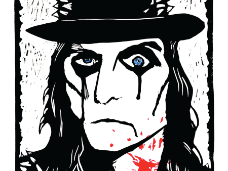 Alice Cooper (8.5 x 11 ) color print For Sale