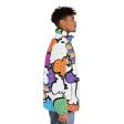 Men s CMYK Graffiti Clouds Puffer Jacket 001 For Cheap