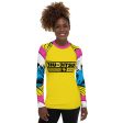 Womens Long Sleeve BJJ Rash Guard - Jiu-Jitsu 018 - Mt Fuji - 001 For Cheap