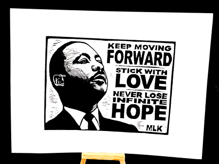 Martin Luther King MLK - Screen Print Supply