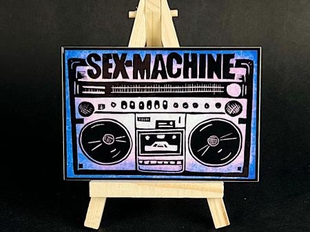 Sex Machine - sticker Online Sale