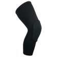 1Pc Honeycomb Long Sleeve Knee Pad - Superior Calf Support for Sports and Workouts Online now