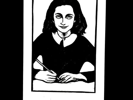 Anne Frank (commissioned art) Cheap