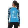 Womens Long Sleeve BJJ Rash Guard - Jiu-Jitsu 025 - Tempest 003 Hot on Sale