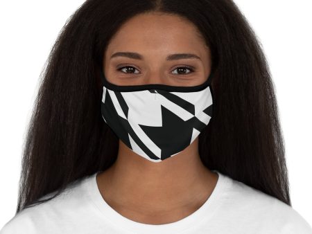 Women s Houndstooth Fitted Polyester Face Mask Online now