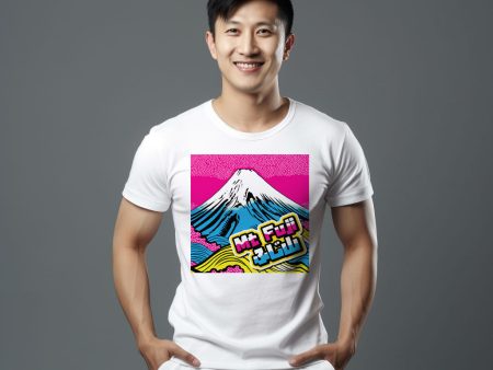 Get Noticed with Mt Fuji Pop Art Men s T-Shirts - Stand Out in Style 002 Sale