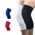 1Pc Knee pad Short Leg Sleeve Honeycomb pattern - Great Calf Support Cheap