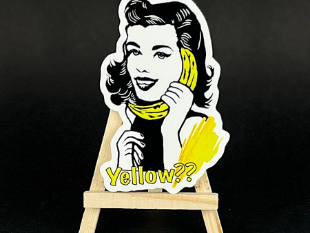 Yellow? sticker on Sale