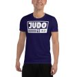 Short Sleeve Judo Rash Guard for Men - Durable and Comfortable - Midnight Blue Online Hot Sale