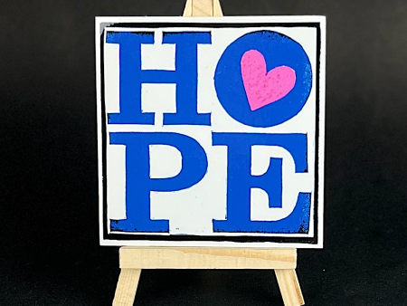 HOPE - sticker For Sale