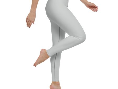 Active Chic: Women s Solid Color Yoga Pants Leggings - Smoke Discount