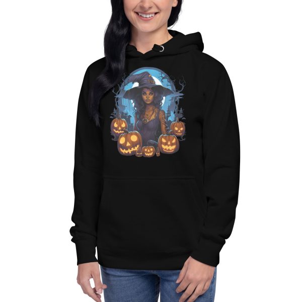 Spooky Chic: Halloween Witch Hoodies for Every Occasion 001 Cheap