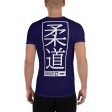 Short Sleeve Judo Rash Guard for Men - Durable and Comfortable - Midnight Blue Online Hot Sale