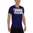 Short Sleeve Judo Rash Guard for Men - Durable and Comfortable - Midnight Blue Online Hot Sale