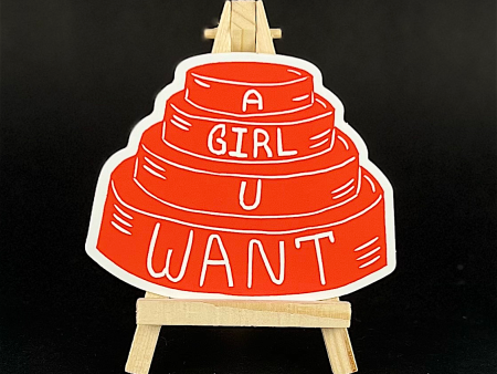 A Girl U Want (Devo) - sticker Online