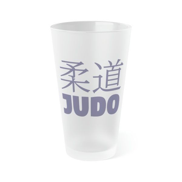 Golden Throws: Judo Glory Etched Pint Glass for Victory Celebrations, 16oz Online Sale