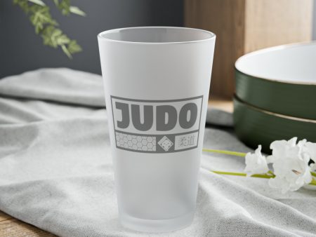 Judo Cheers: Elevate Your Drink with Stylish Martial Arts Glassware, 16oz Online