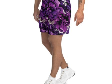 Violet Velocity: Men s Mile After Mile - Purple Flowers 001 Hot on Sale