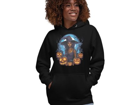 Spooky Chic: Halloween Witch Hoodies for Every Occasion 001 Cheap