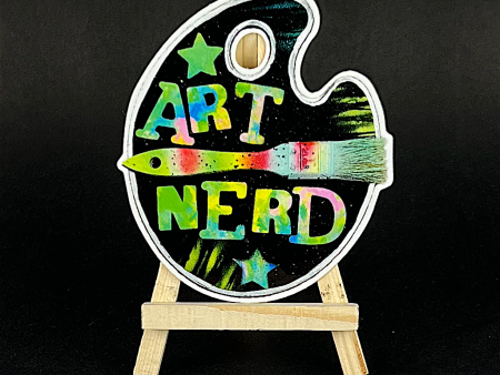 Art Nerd - sticker Cheap