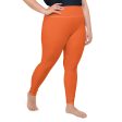 Active Comfort: Women s Plus Size Solid Yoga Pants - Flamingo Cheap