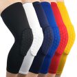 1Pc Honeycomb Long Sleeve Knee Pad - Superior Calf Support for Sports and Workouts Online now