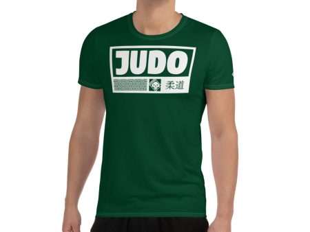 Men s Lightweight Judo Rash Guard - Short Sleeve for Martial Arts - Sherwood Forest Hot on Sale