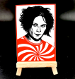 Jack White  Black Hair  - Sticker Online now