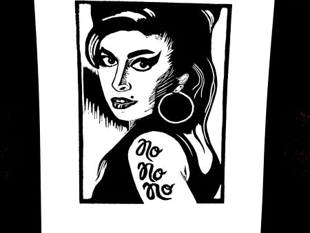 Amy Winehouse  No No No  - Screen Print Supply