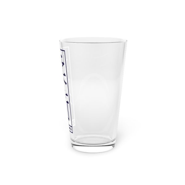 Dynamic Discipline: Jiu-Jitsu Moves Engraved Pint Glass for Enthusiasts, 16oz For Sale