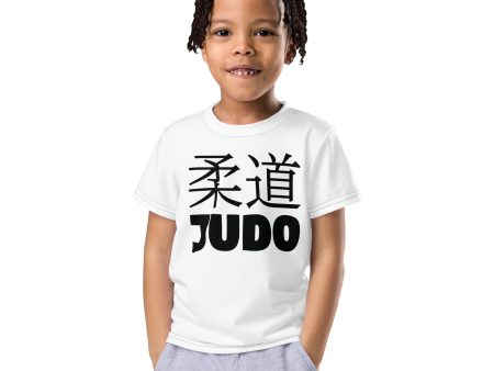 Active and Stylish: Boy s Short Sleeve Classic Judo Rash Guard - Snow on Sale